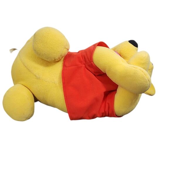 XL POOH BEAR FISHER PRICE LOUNGING 25" DISNEY NURSERY DECOR 2001 - Picture 5 of 8